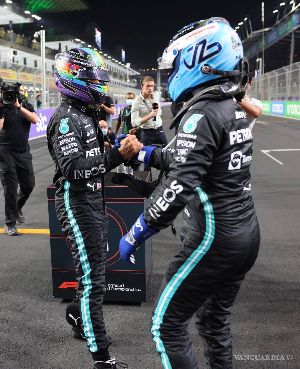 $!Los dos Mercedes (Bottas y Hamilton) ocuparán 1-2. Mientras que Red Bull será 3-5