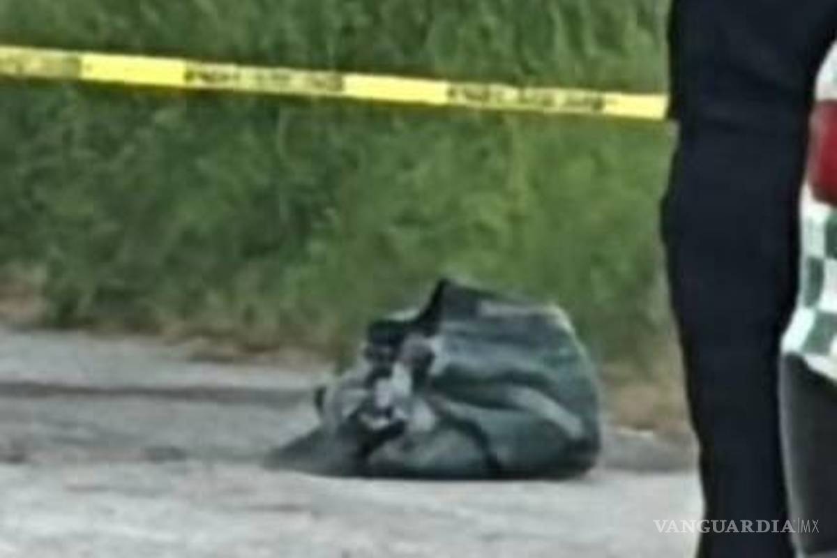 Hallan restos humanos en interior de maleta en Ciénega de Flores, Nuevo León
