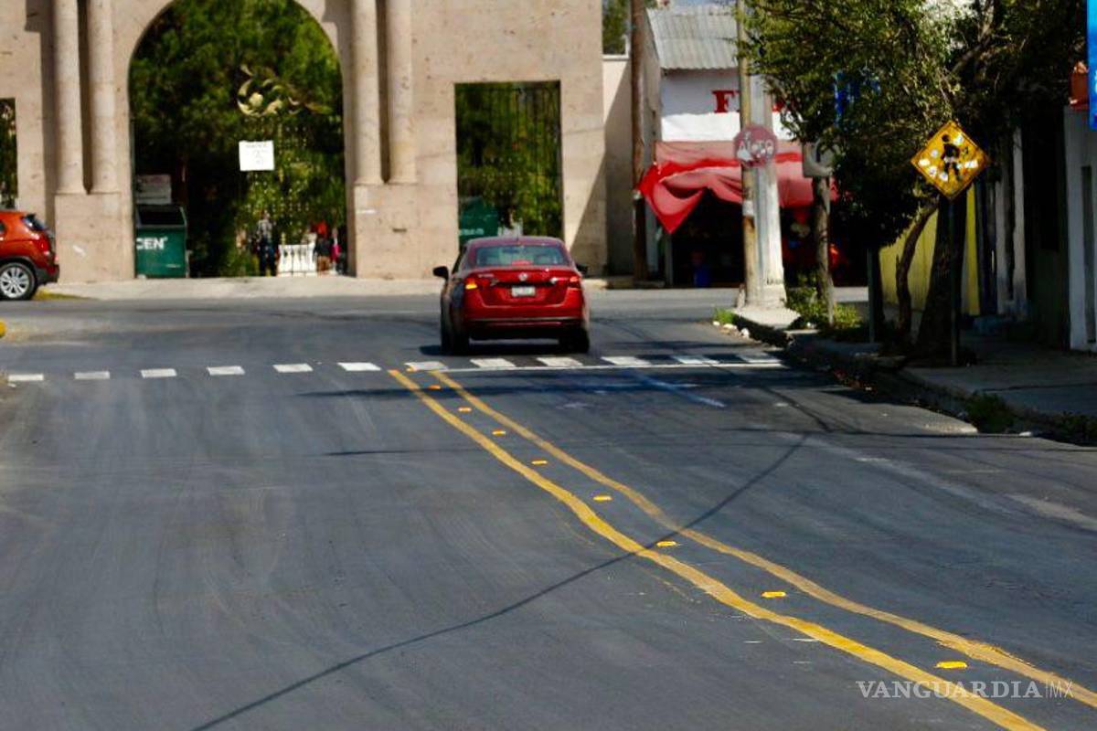 $!La calzada Luis Echeverría cruce con la calzada Madero se ve renovada.