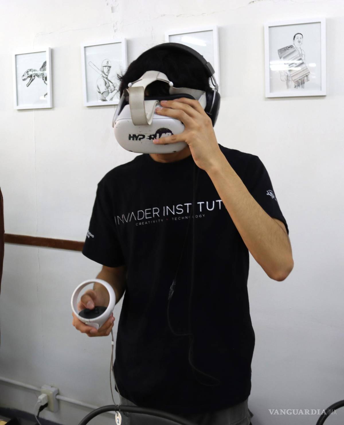 $!La experiencia se realizó a través de un Oculus Rift.