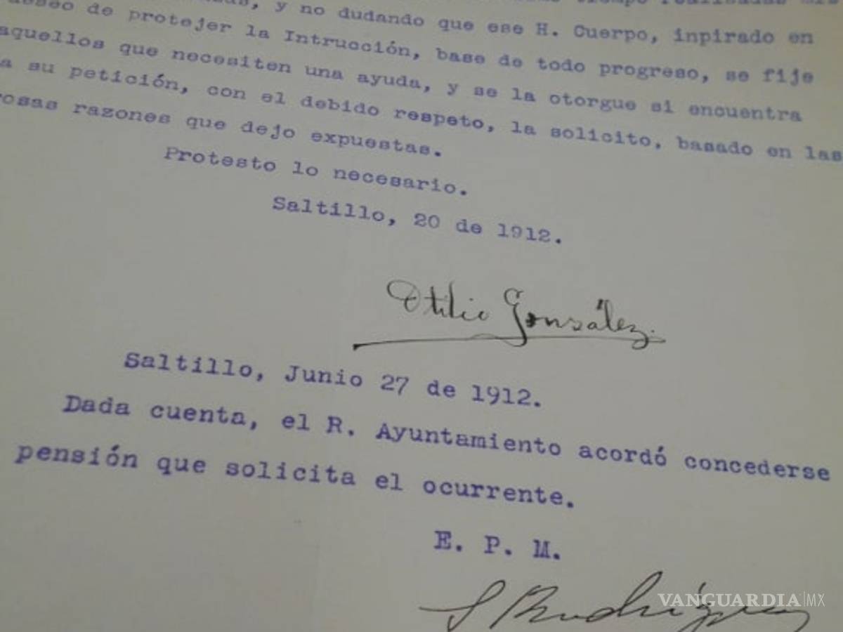 $!Velarde y Otilio: correspondencias