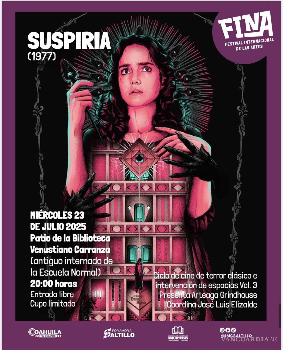 $!¡Terror en cada rincón! Saltillo nuevamente convierte espacios en escenarios de cine