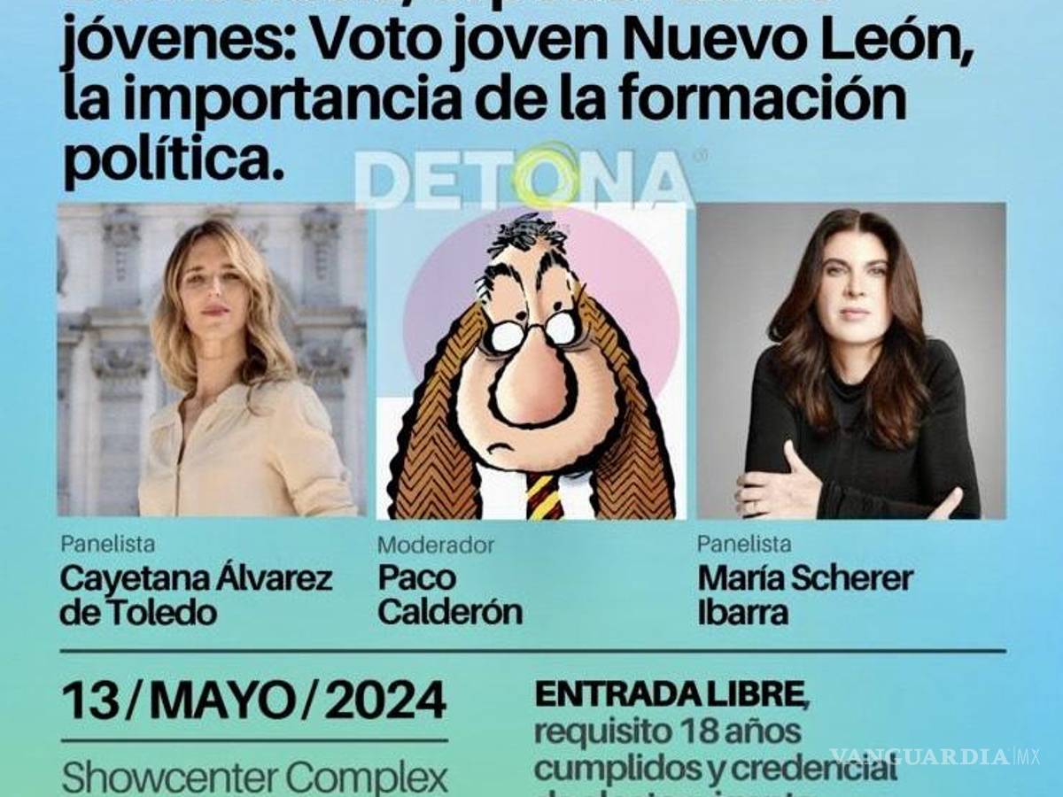 $!En la conferencia que impartirá Cayetana Alvarez estarán el genial cartonista Paco Calderón y María Scherer, periodista mexicana colaboradora de LatinUs.