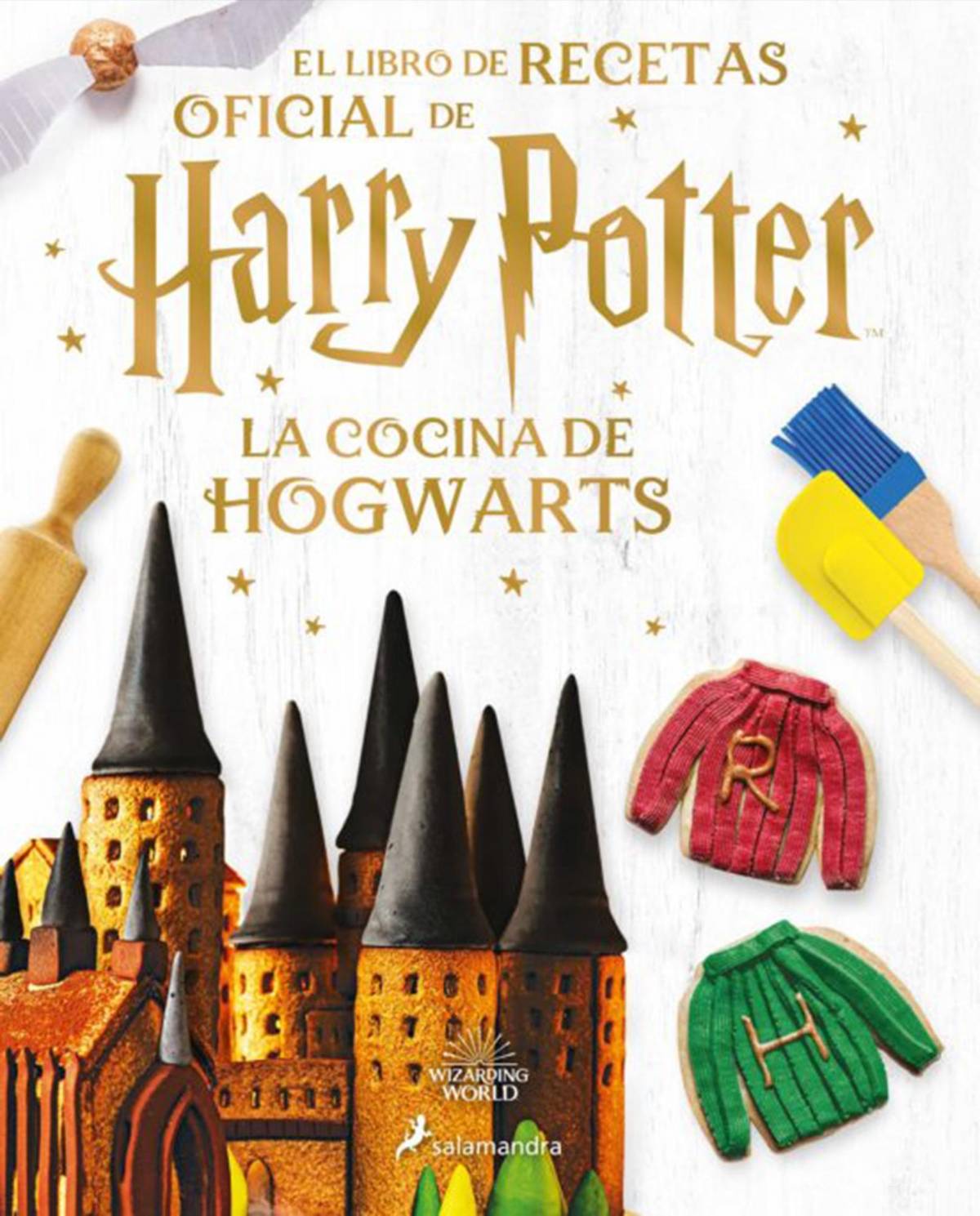 $!Portada del libro El libro de Recetas Oficial de Harry Potter. La cocina de Hogwarts. EFE/Editorial Salamandra