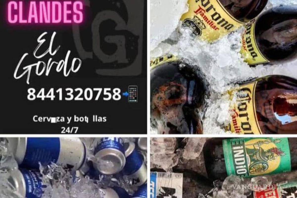 Saltillo: se anuncia en Facebook y atrae a la policía; vendía alcohol fuera de horario