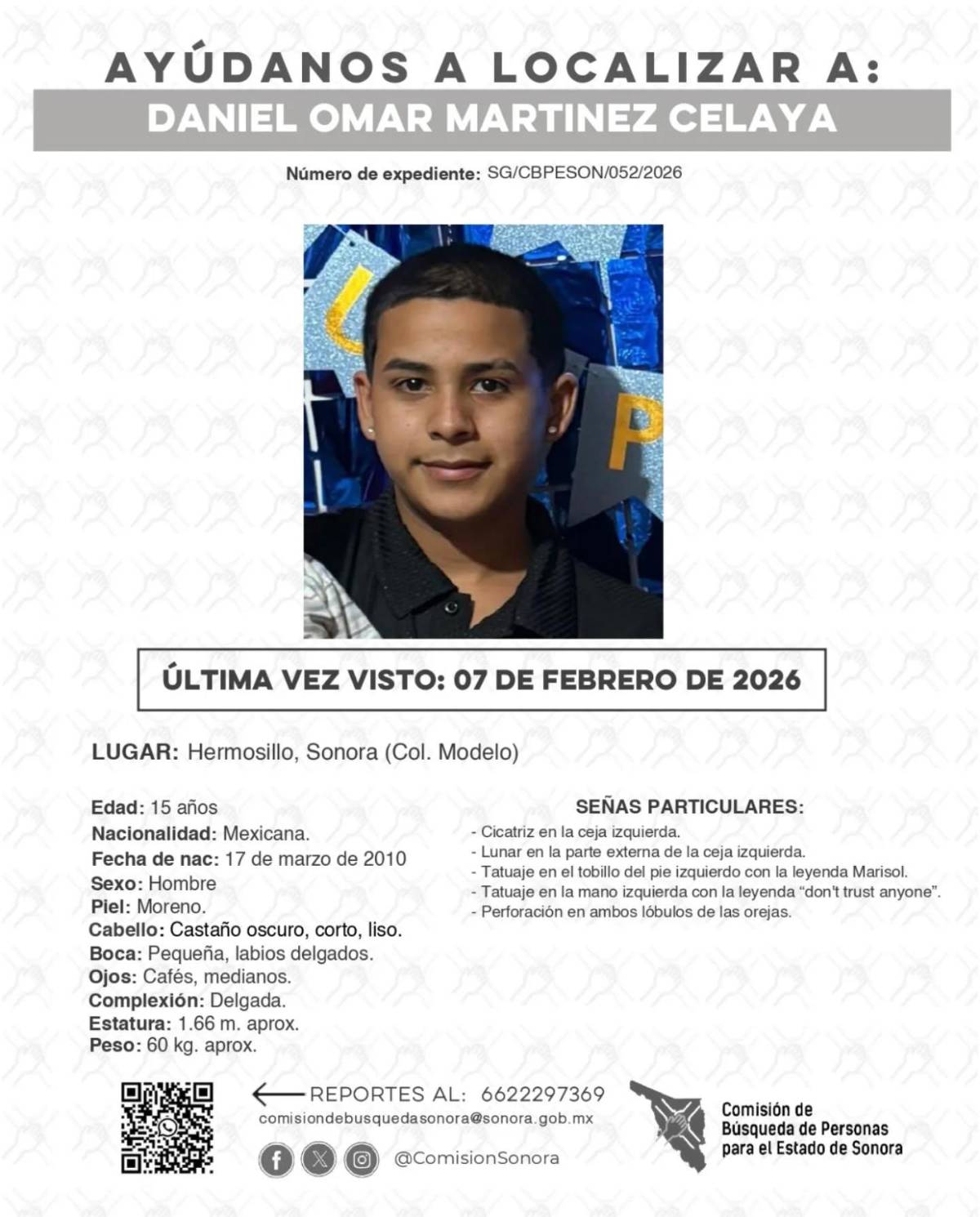 $!Investigan ausencia voluntaria de tres adolescentes internados en centro de rehabilitación en Hermosillo