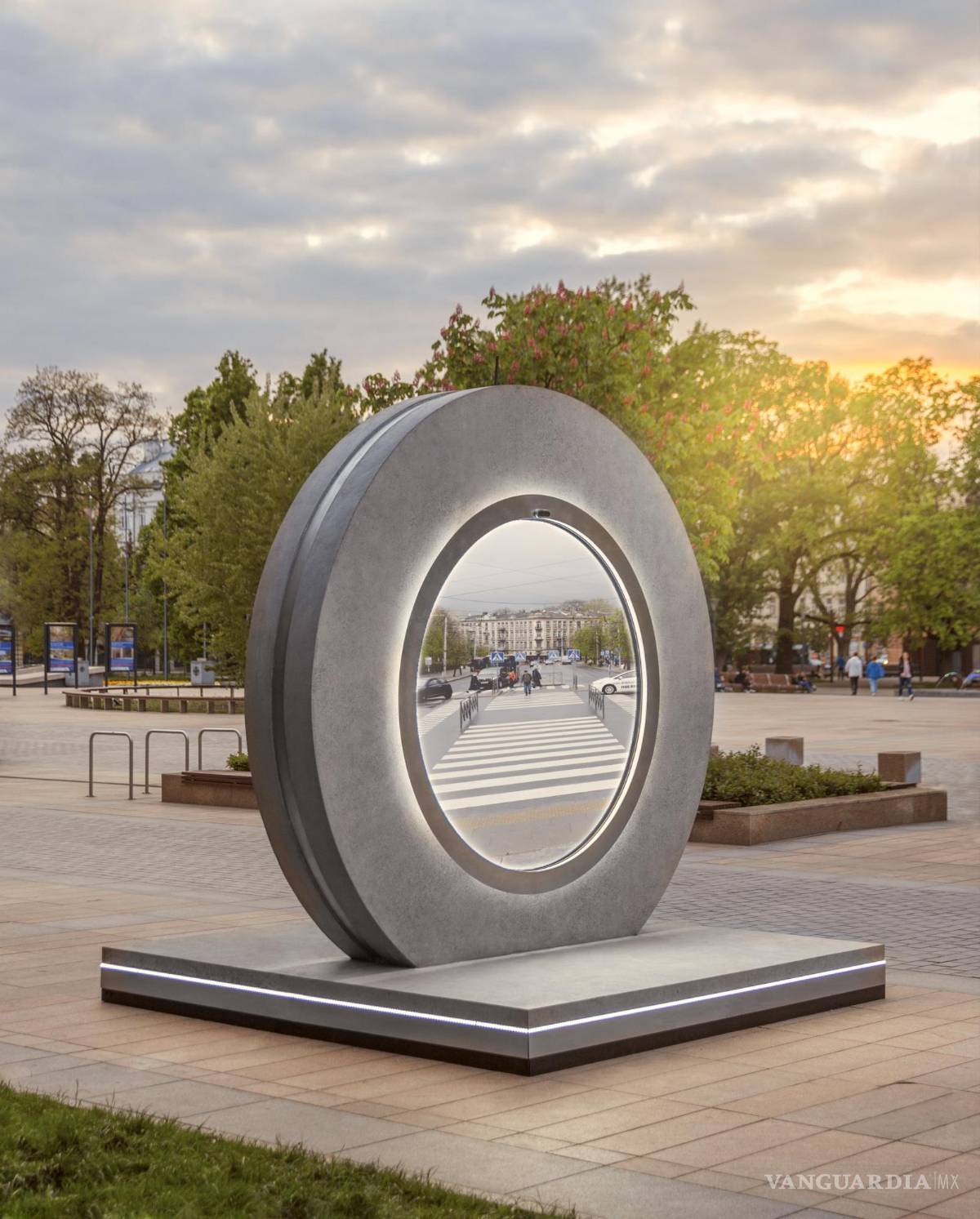 $!Terminal de 'pOrtal' en Vilna, Lituania. EFE/Benediktas Gylys Foundation/Vilnius Gediminas Technical University