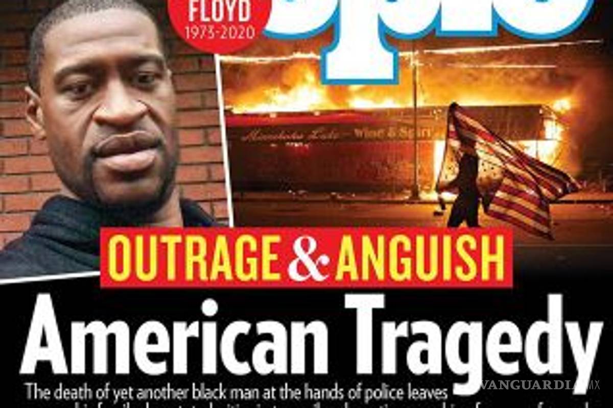 ‘Una tragedia americana’: la revista People dedica su portada a George Floyd