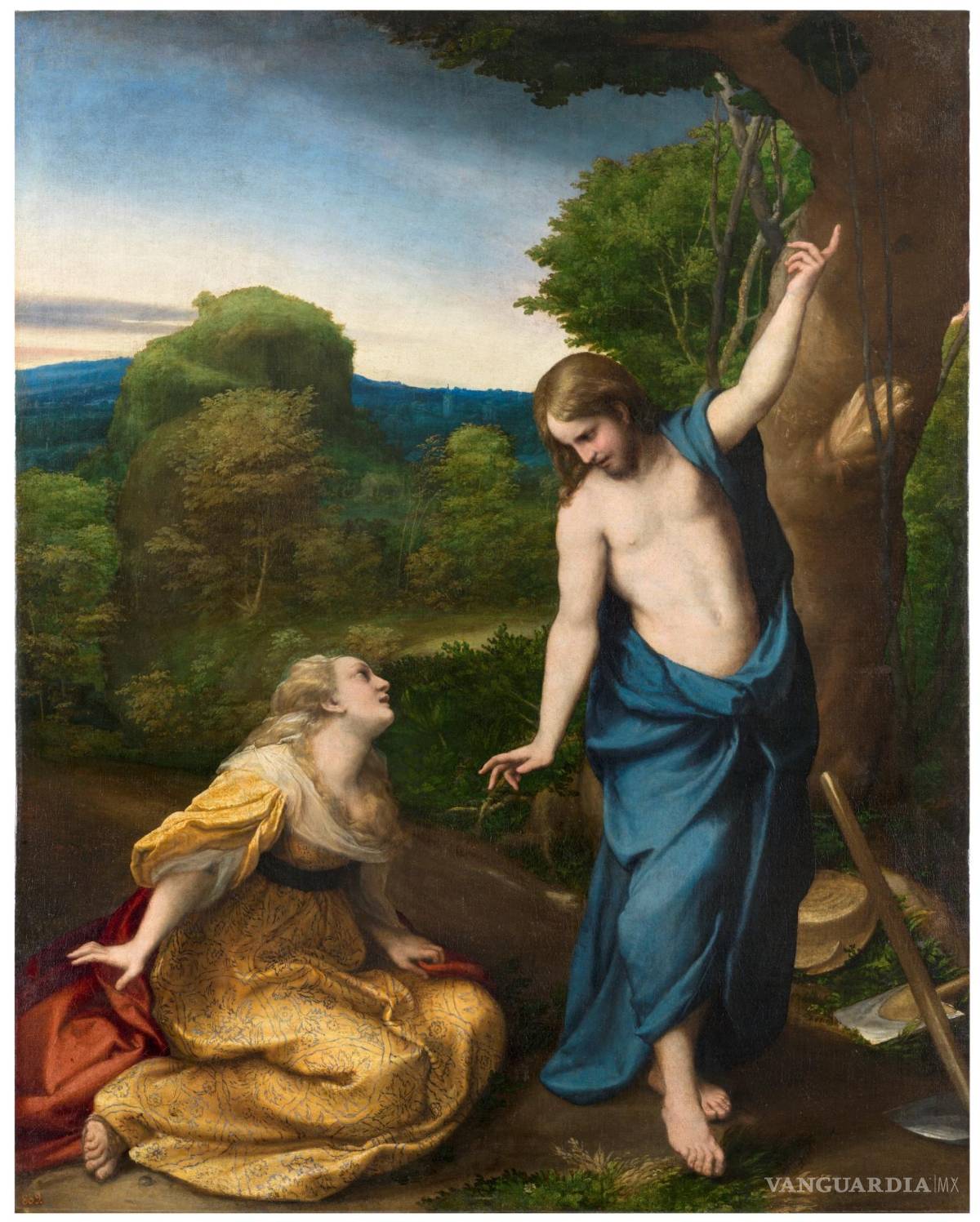 $!`Noli Me Tangere´ del pintor italiano renacentista-manierista, Corregio, hacia 1545.