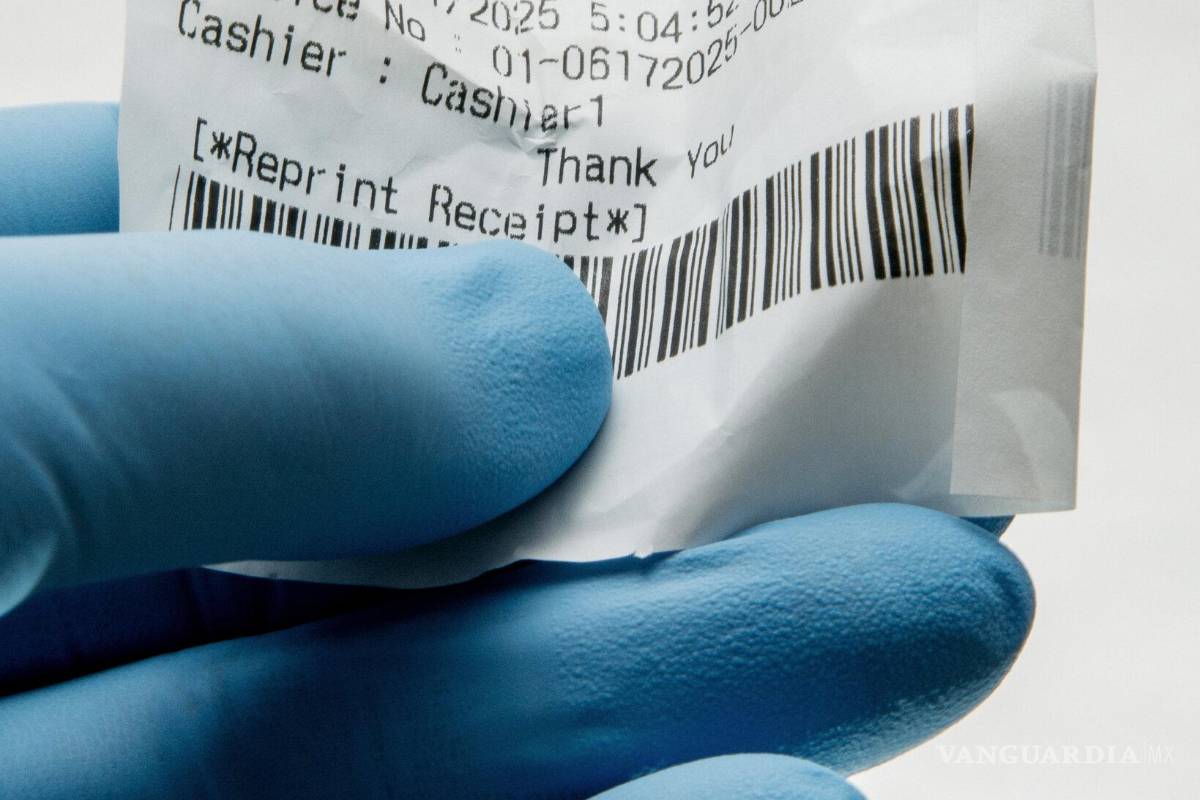 ¿Los recibos de papel son tóxicos?