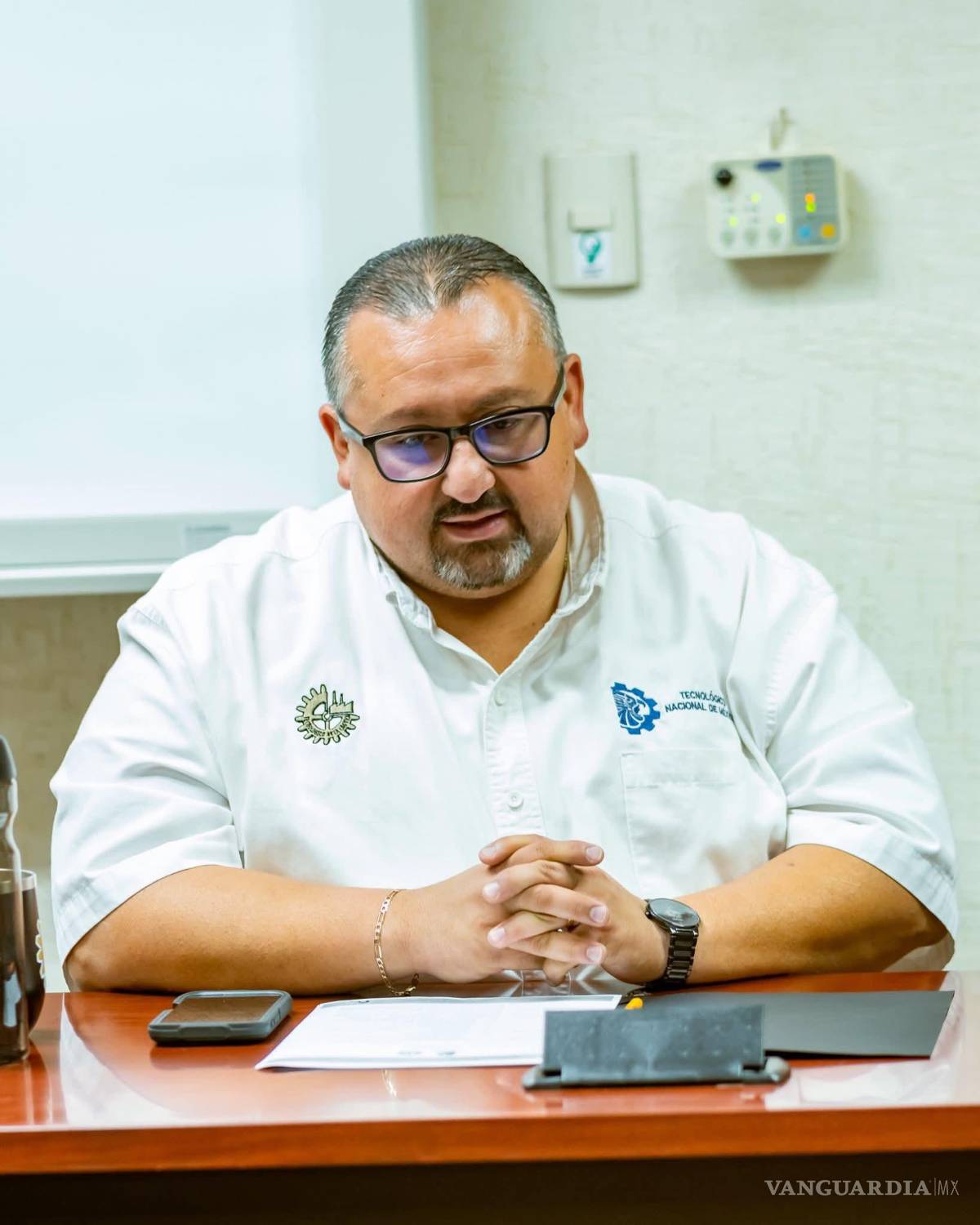 $!Por el Instituto Tecnológico de La Laguna, participó en la reunión José Omar Saldívar.