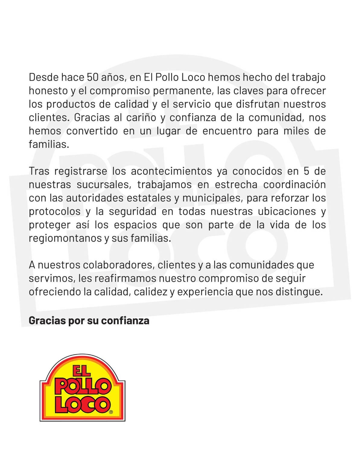 $!Los misteriosos ataques al Pollo Loco en Nuevo León; detención de sospechosos podrían revelar móvil