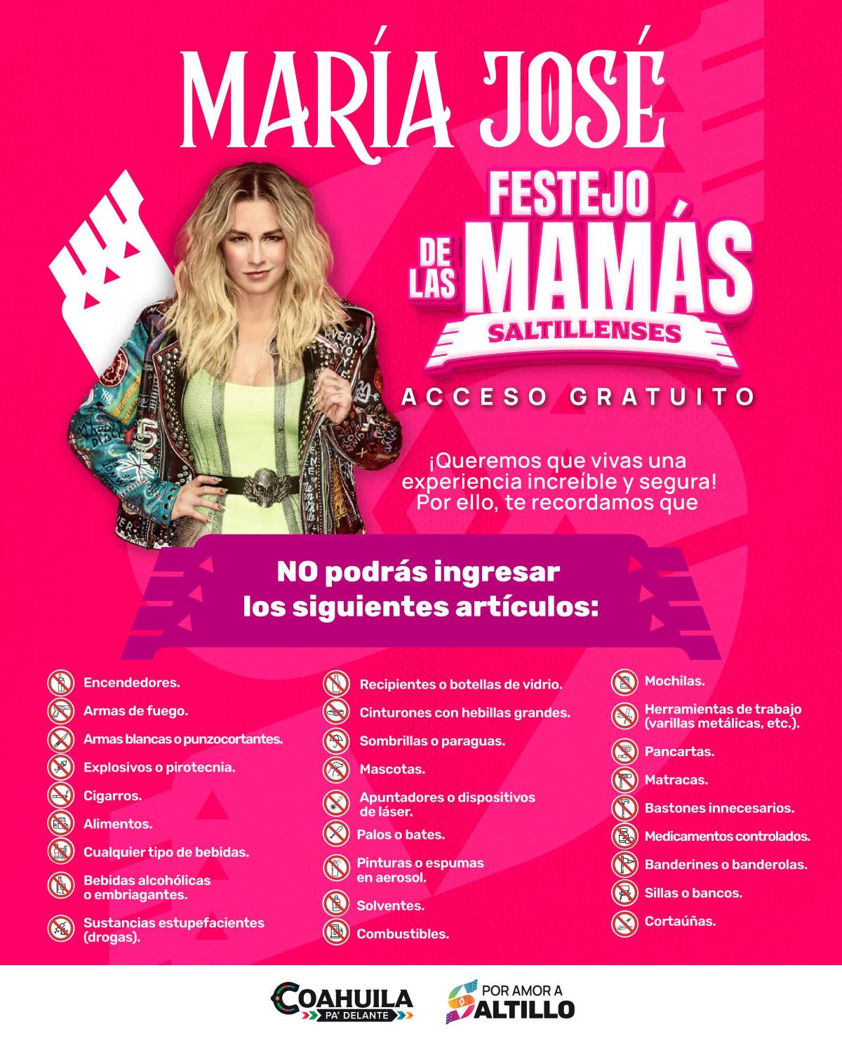 $!Se espera una alta asistencia al concierto, por lo que las autoridades recomiendan llegar temprano y evitar llevar objetos prohibidos para facilitar el acceso.