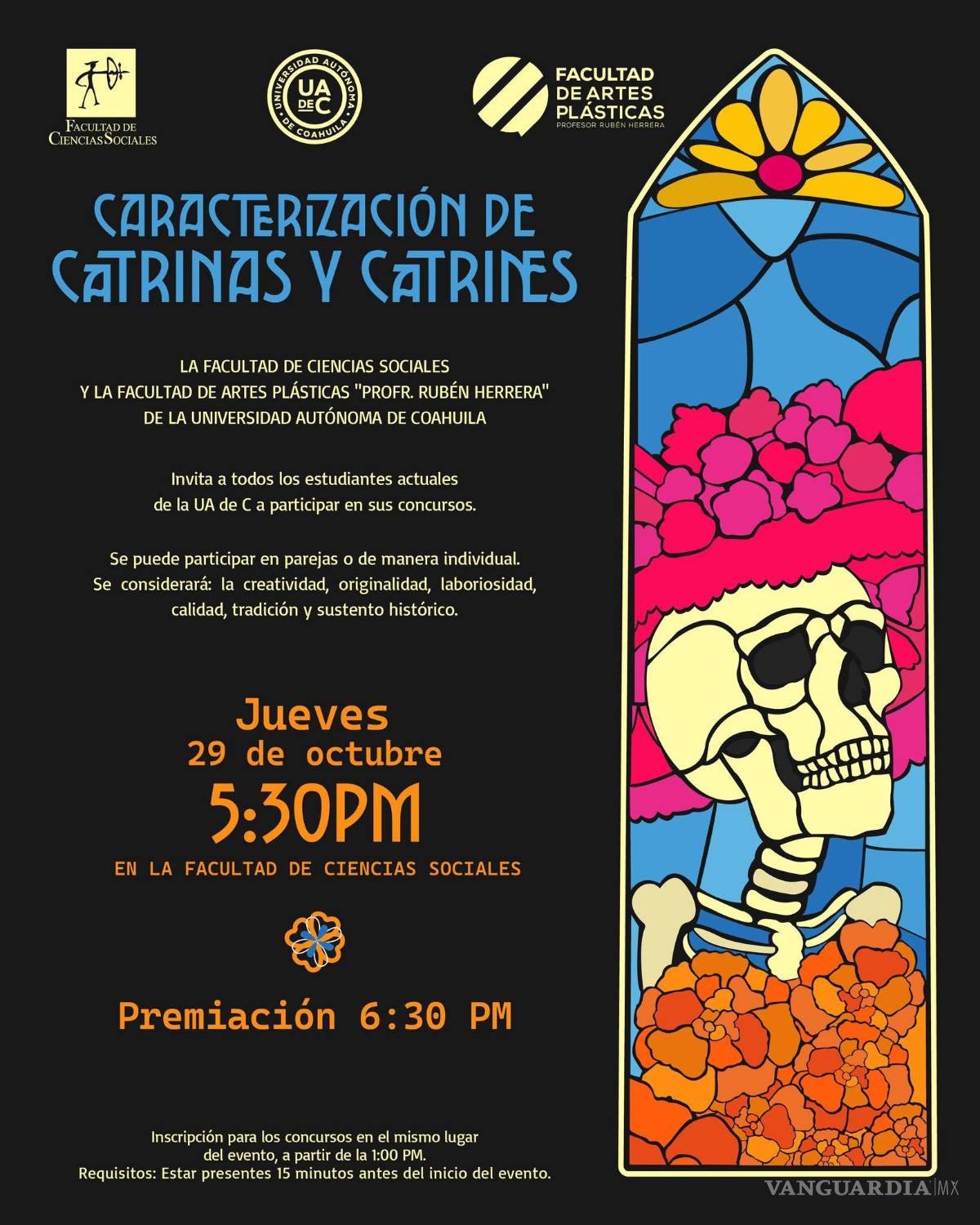 $!Coahuila: Lleva la UAdeC tradición del Día de Muertos a sus escuelas y facultades