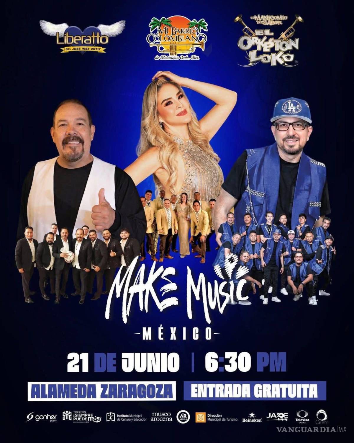 $!La Alameda Zaragoza será una de las principales sedes del festival, con presentaciones de Mi Barrio Colombiano, Liberato y El Orkestón Loko.