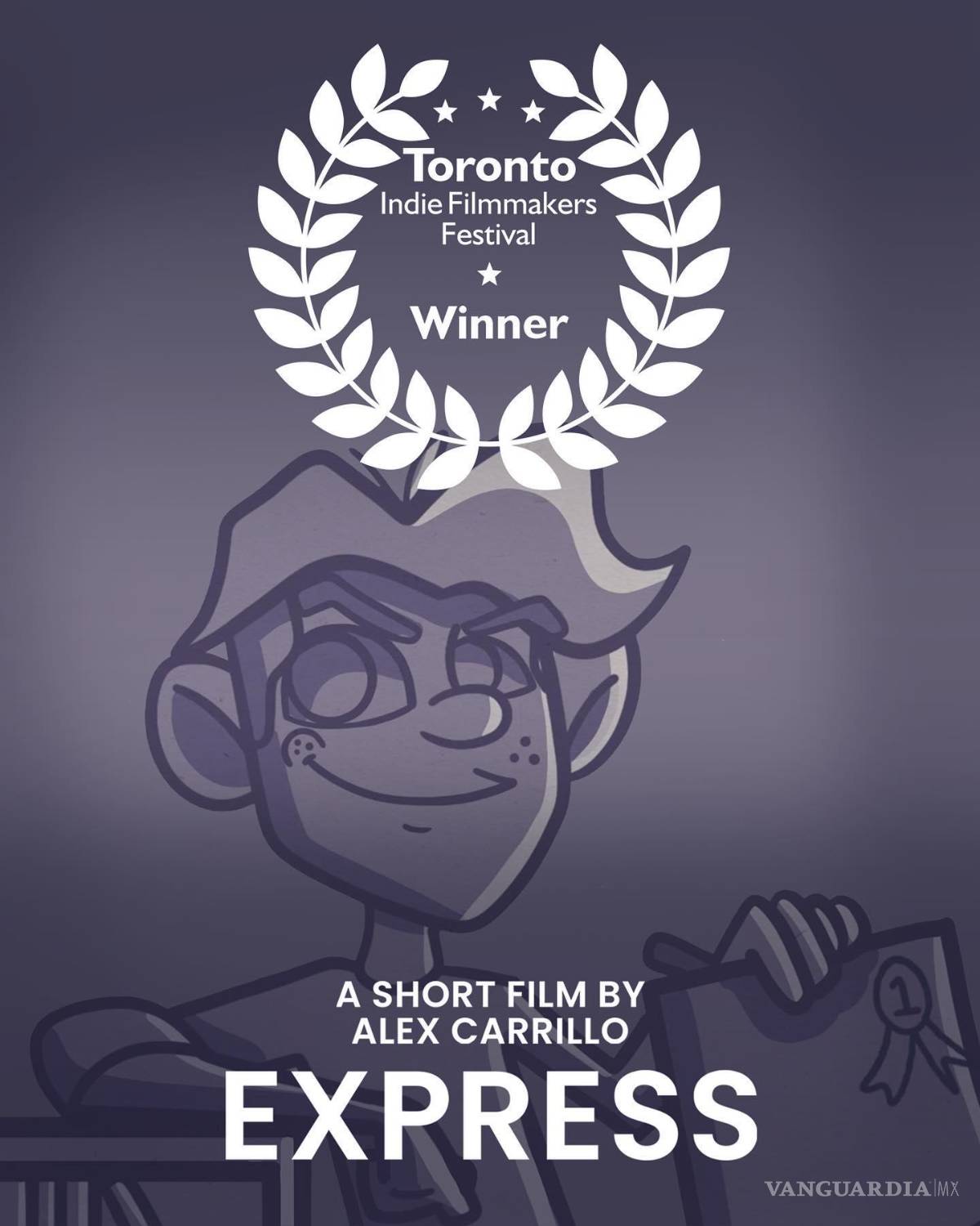 $!“Express” fue el primer cortometraje animado de Alex Carrillo, el cual se ha convertido en un éxito en festivales.