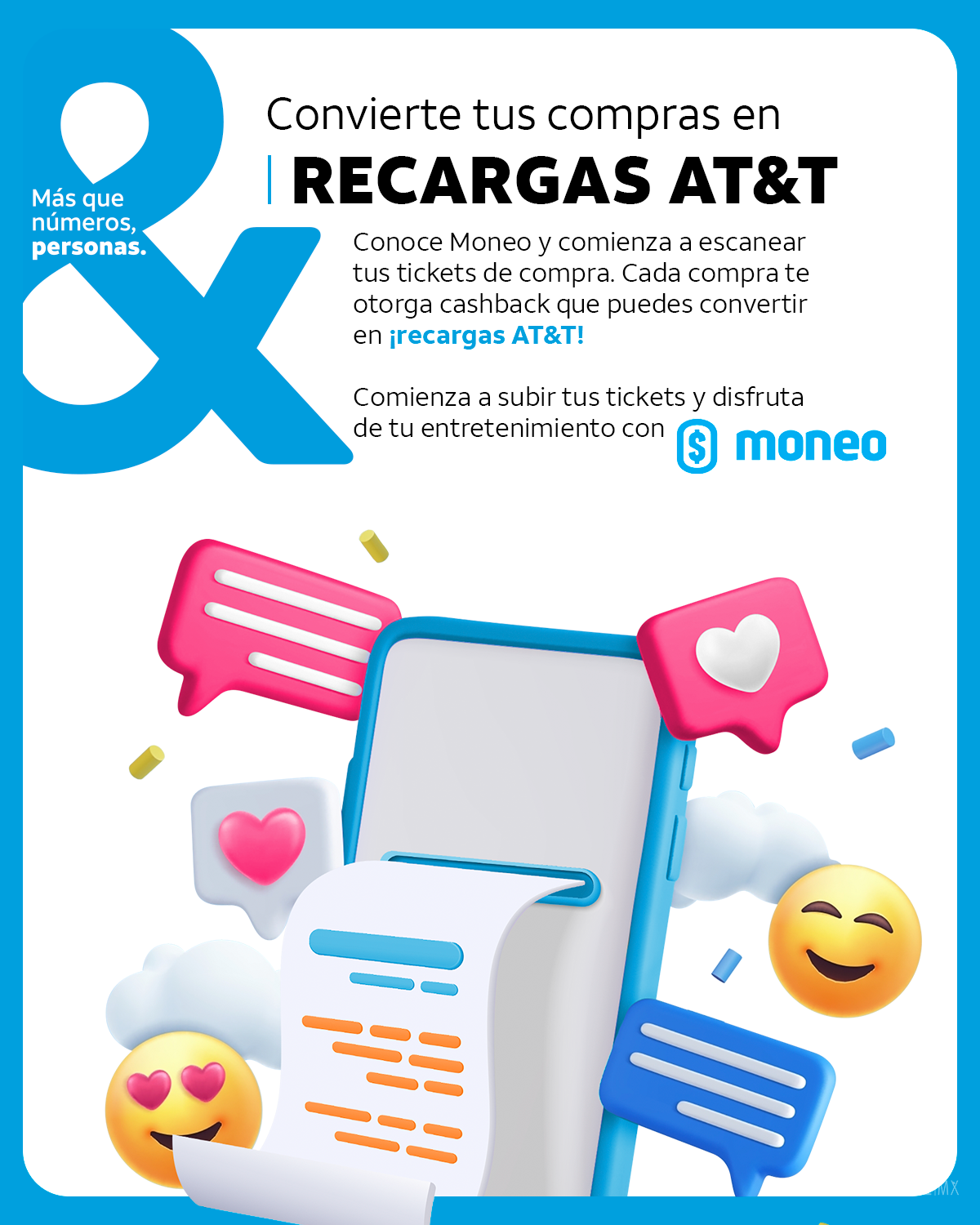 $!AT&amp;T revoluciona las recargas en México; así podrás obtener cashback al poner saldo