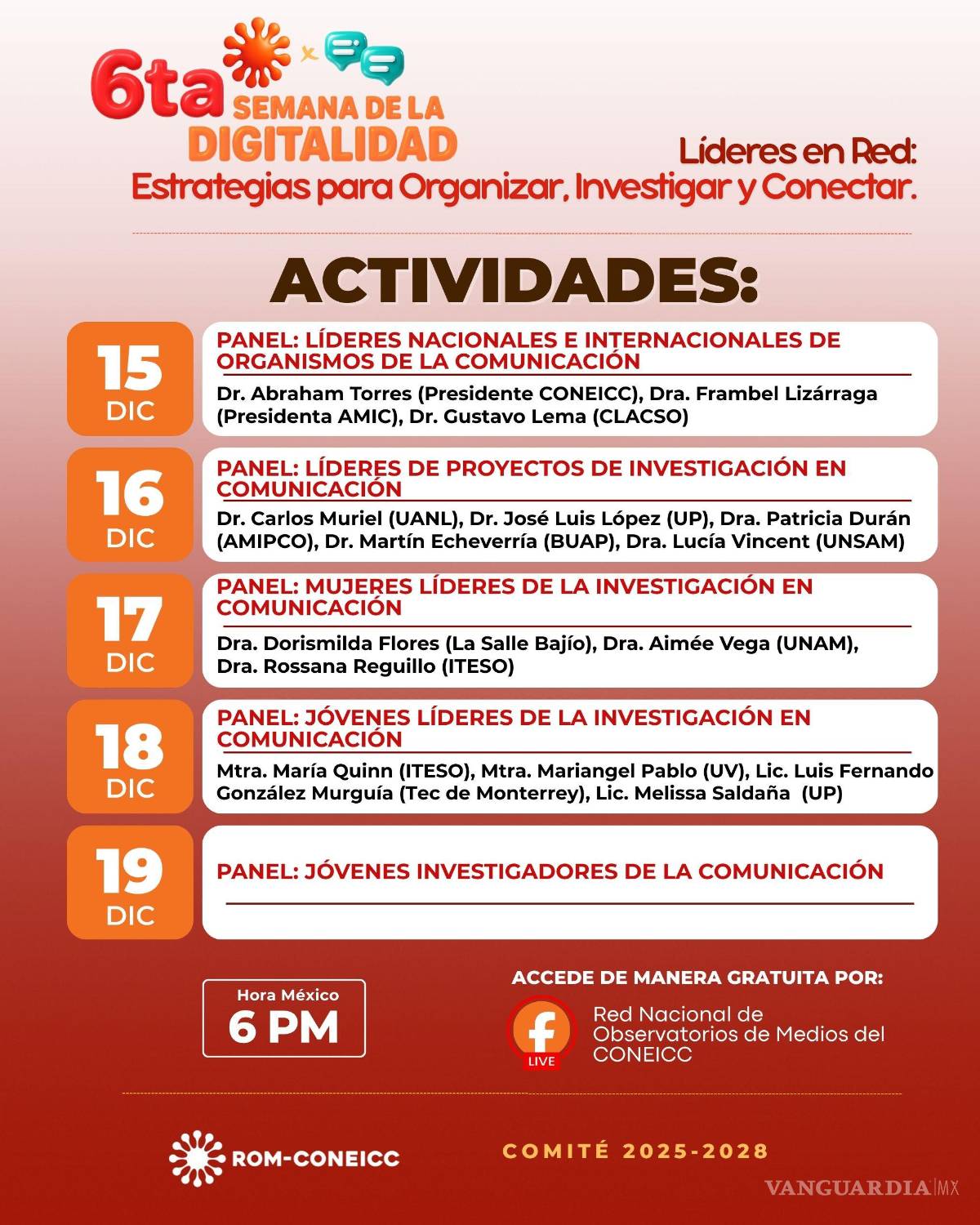 $!Líderes en Red: Estrategias para organizar, investigar y conectar