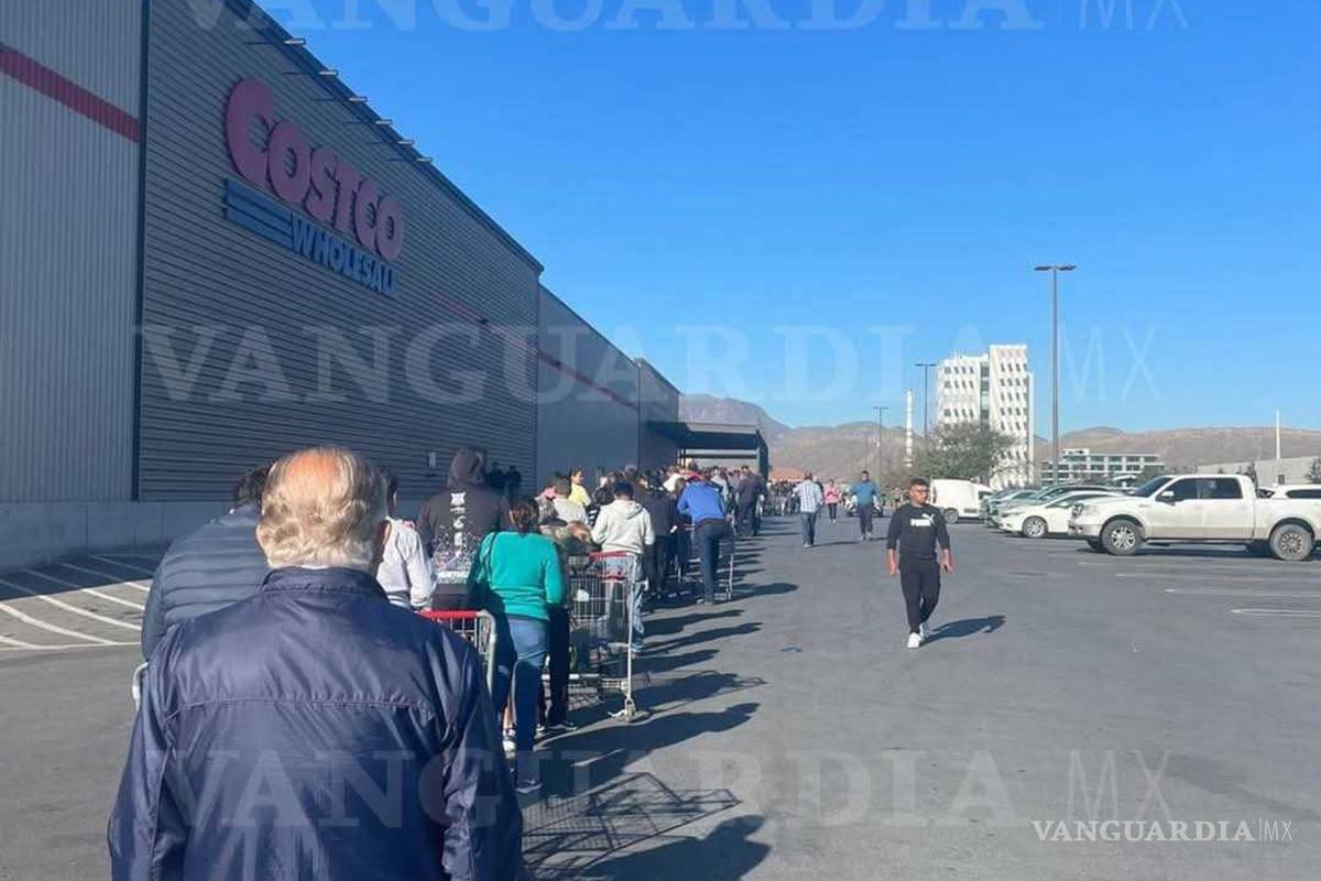 Costco México: usuarios reportan caos y enormes filas previo a Navidad
