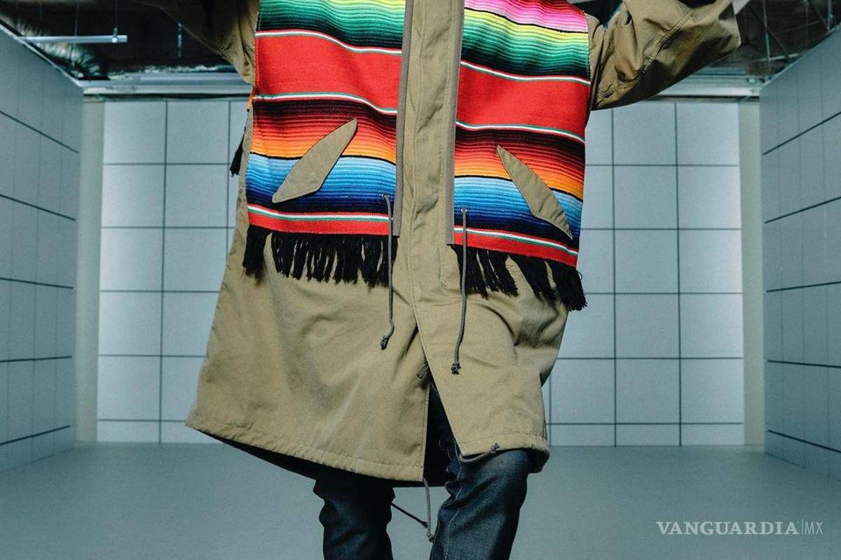 Diseñador japonés utiliza el sarape en su colección... con permiso de la Secretaría de Cultura