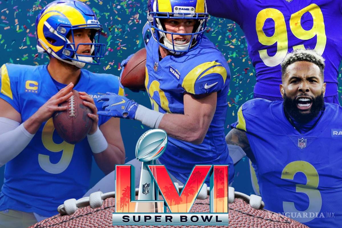 Los Ángeles Rams son campeones del Super Bowl LVI; consiguen su segundo trofeo Vince Lombardi de la NFL