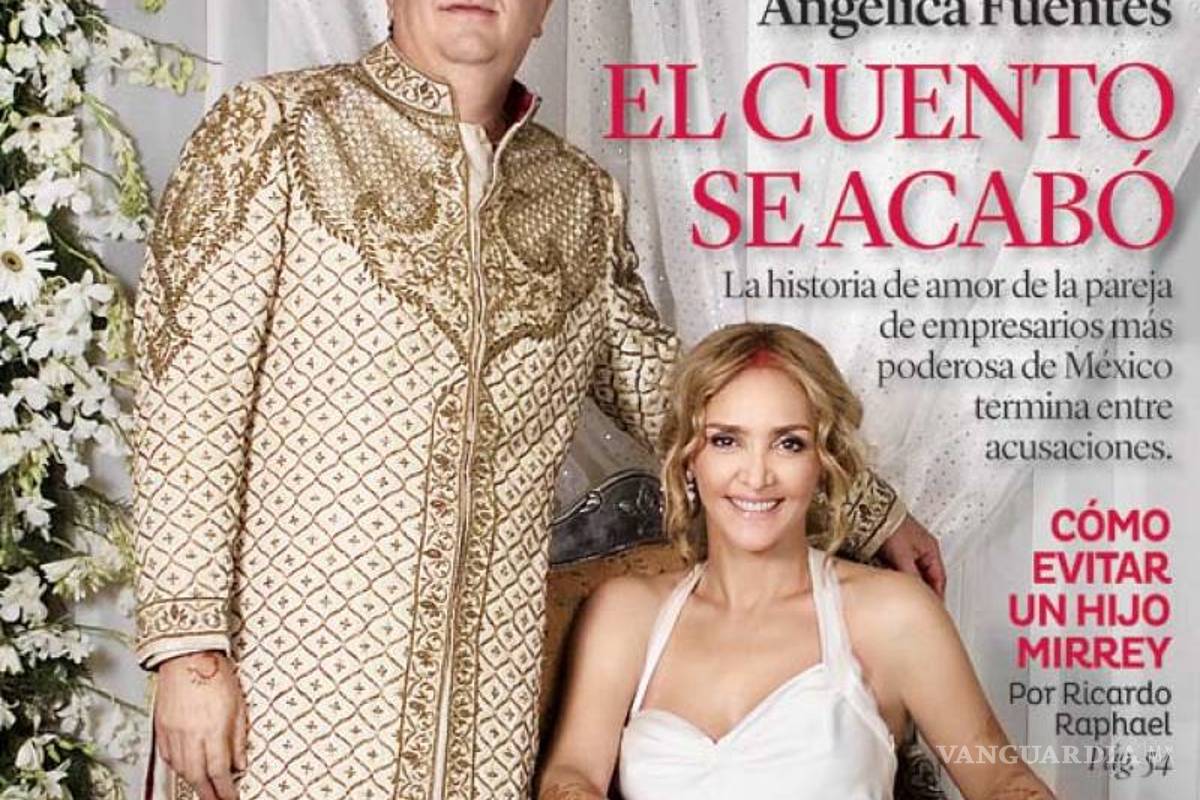 $!La historia de desamor de Jorge Vergara con Angélica Fuentes ¡su boda duró 5 días!