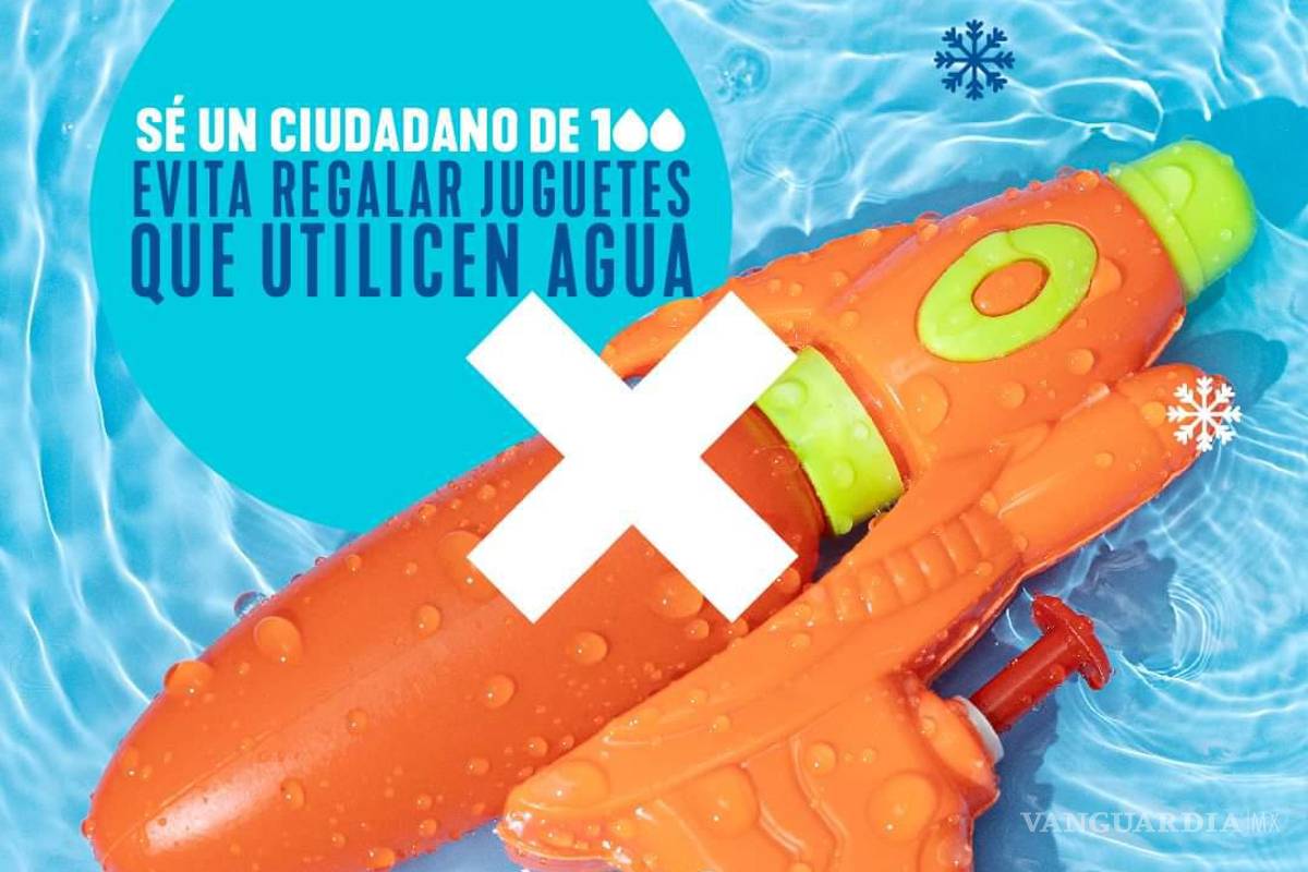 Ante crisis de agua Municipio de Nuevo León recomienda no regalar juguetes acuáticos