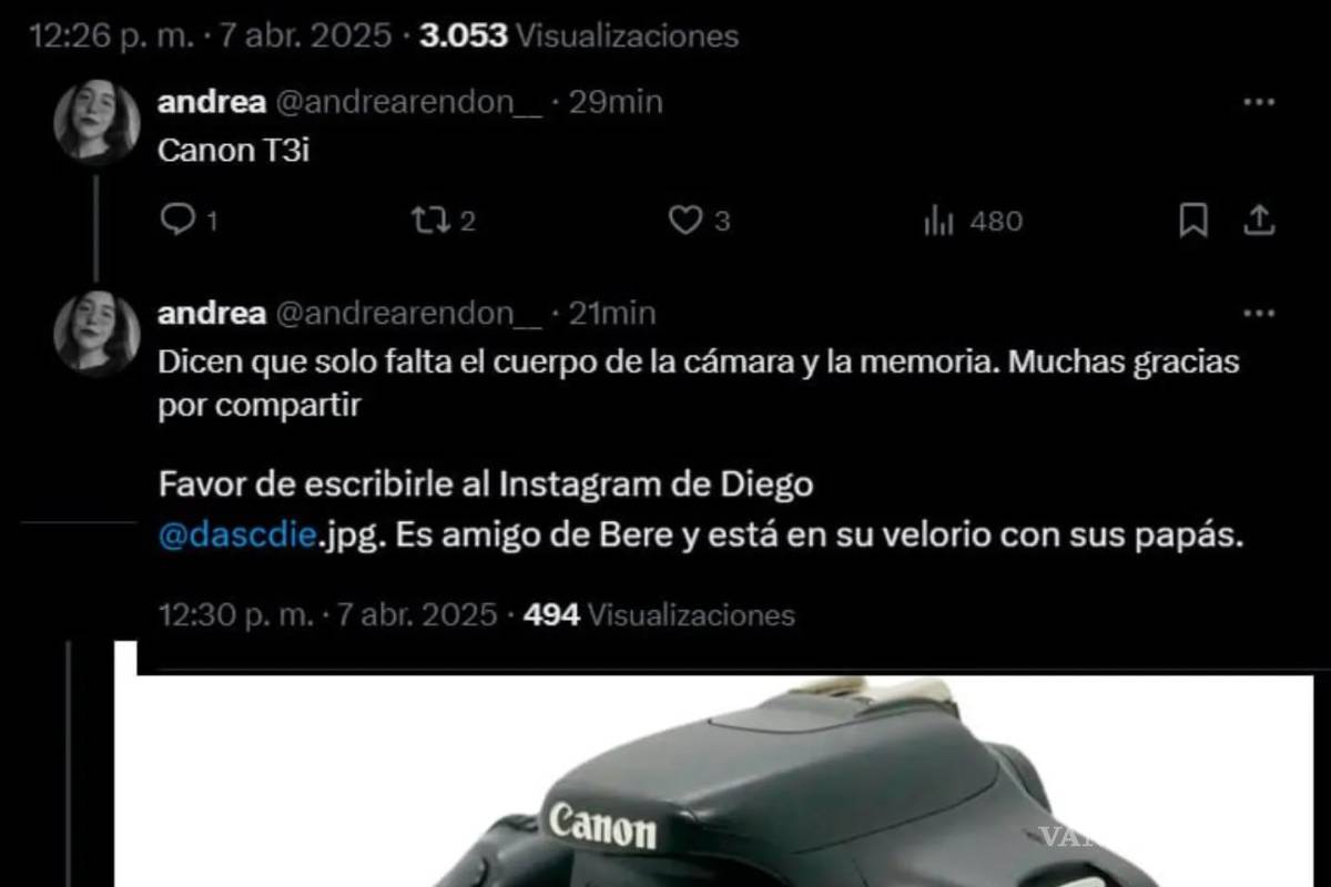 $!Familia de Berenice Giles solicita ayuda para recuperar cámara extraviada tras accidente en el AXE Ceremonia