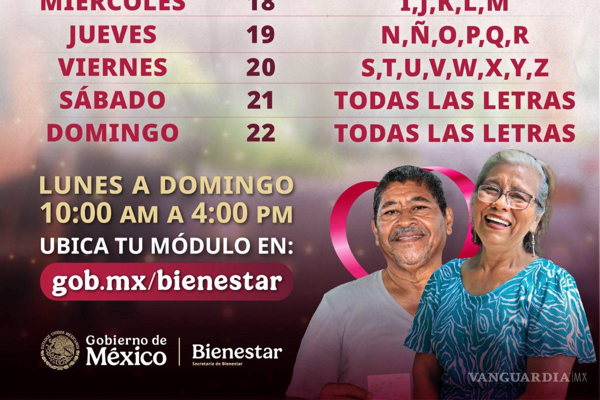$!Registro Pensión Mujeres Bienestar 2026: fechas, requisitos y módulos