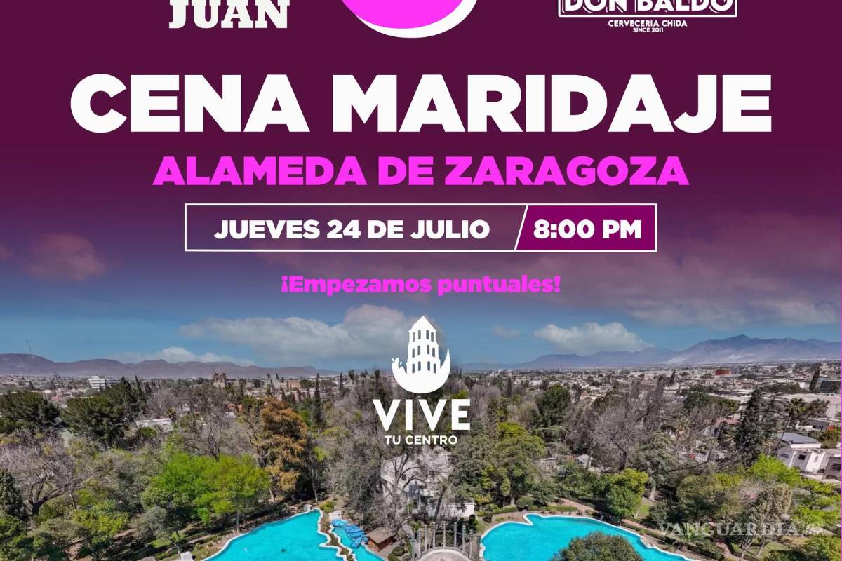 La Alameda se llena de sabor: llega la Sexta Cena Maridaje, una experiencia para redescubrir el corazón de Saltillo