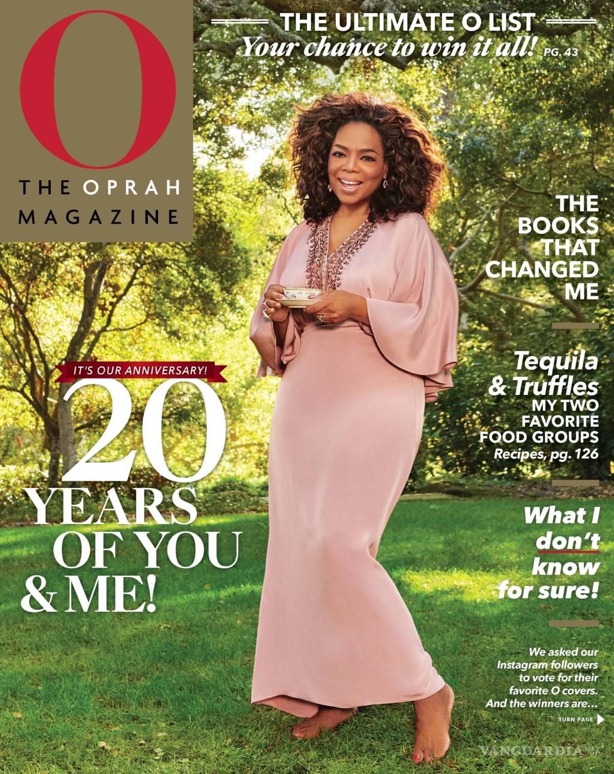 $!Oprah cierra la edición impresa de su revista O Magazine