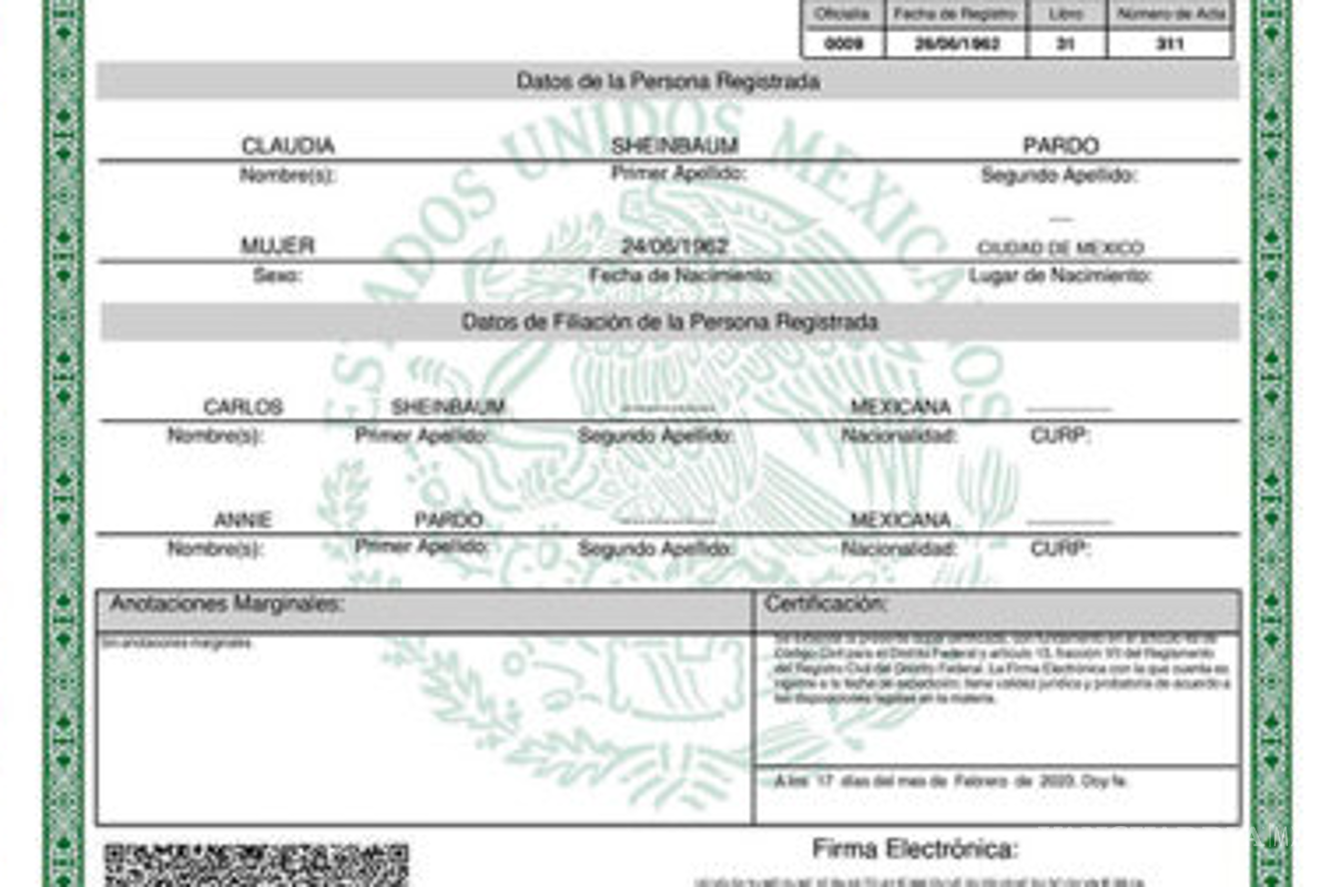 $!¿Sheinbaum no es mexicana?; la verdad sobre el origen de la candidata de la 4T