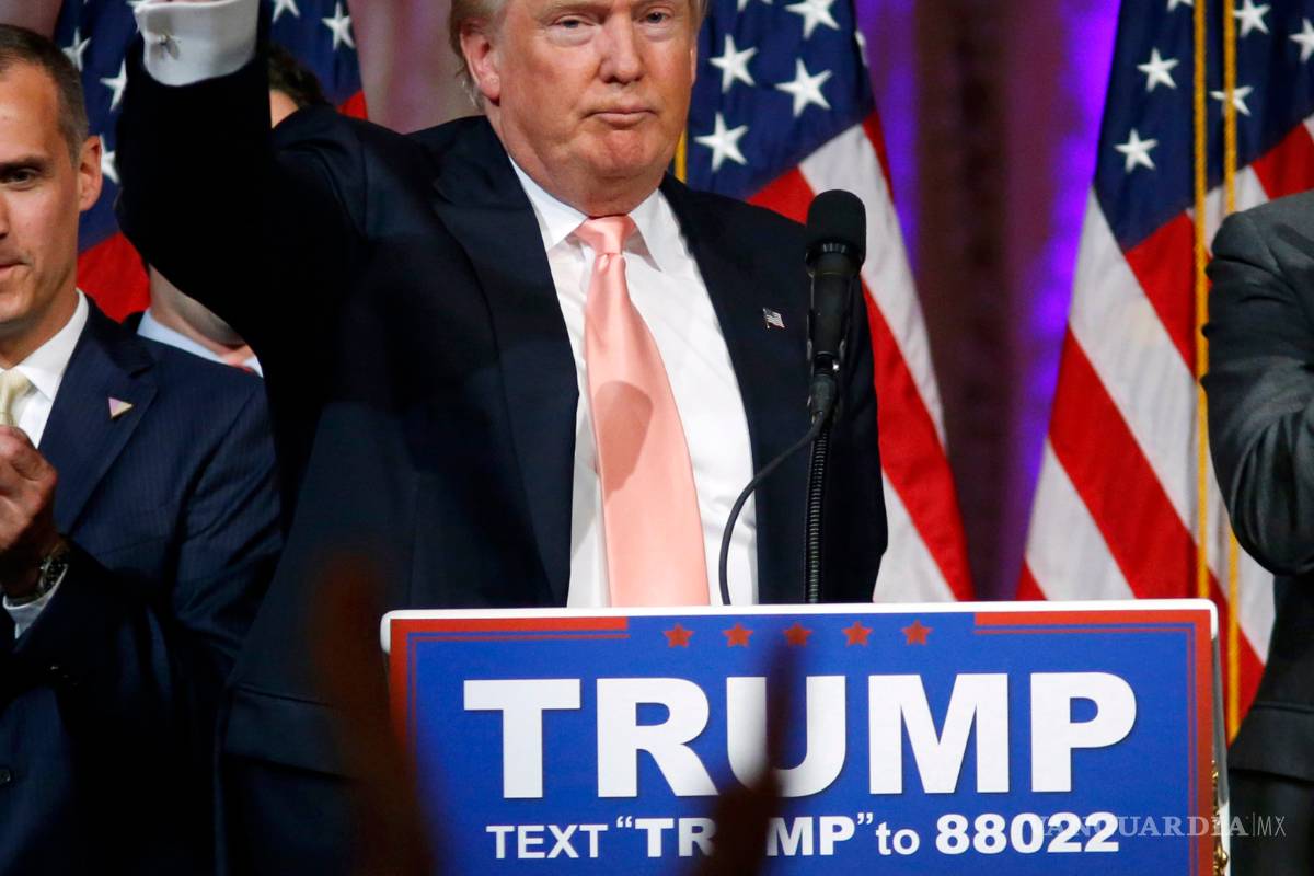 Trump logra la victoria en las primarias republicanas de Carolina del Norte