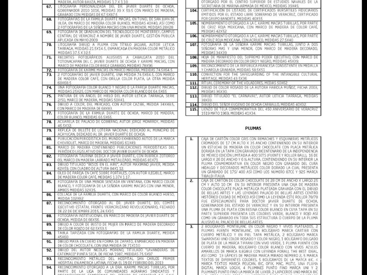 $!Karime Macías podría pagar la multa de Javier Duarte con lo que cuestan cuatro de sus plumas Montblanc