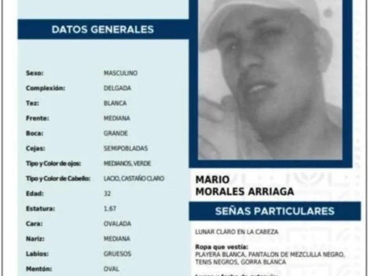 $!Su pareja sentimental, Mario Morales Arriaga, de 32 años, desapareció