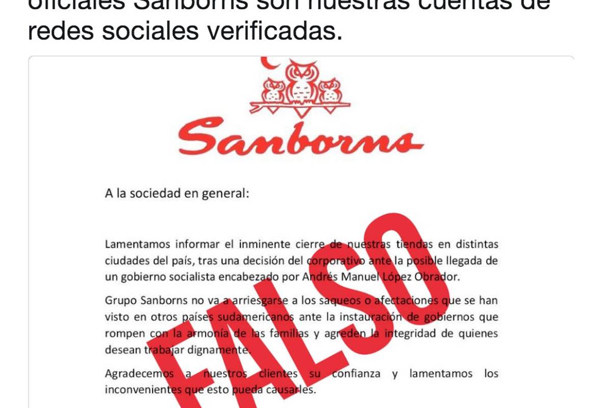 $!Lala y Sanborns no se han pronunciado sobre AMLO