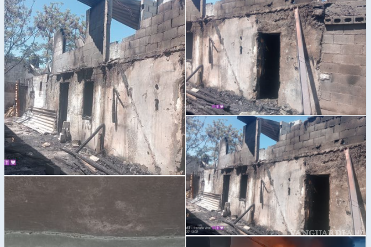 $!Lucero Esquivel, miembro de la familia afectada, espera la solidaridad de la comunidad para reconstruir el hogar perdido de su padre.