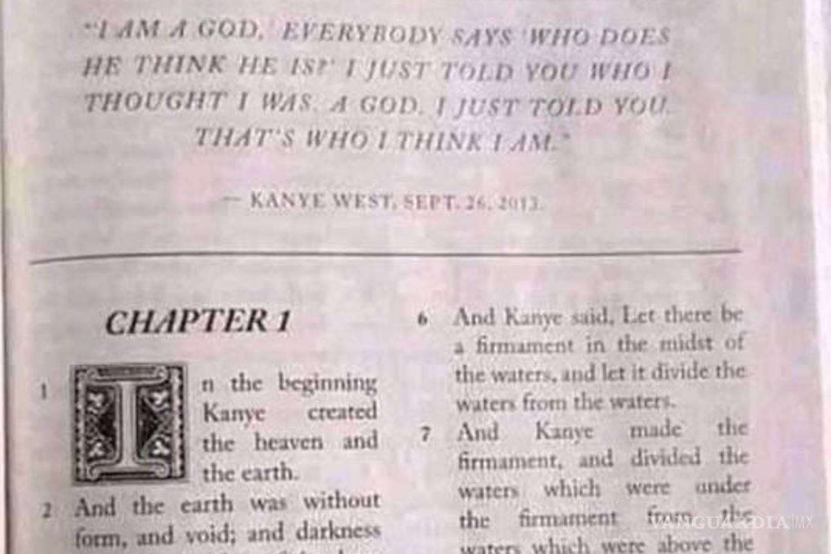 $!Revisa el apartado de Génesis del libro en la imagen.