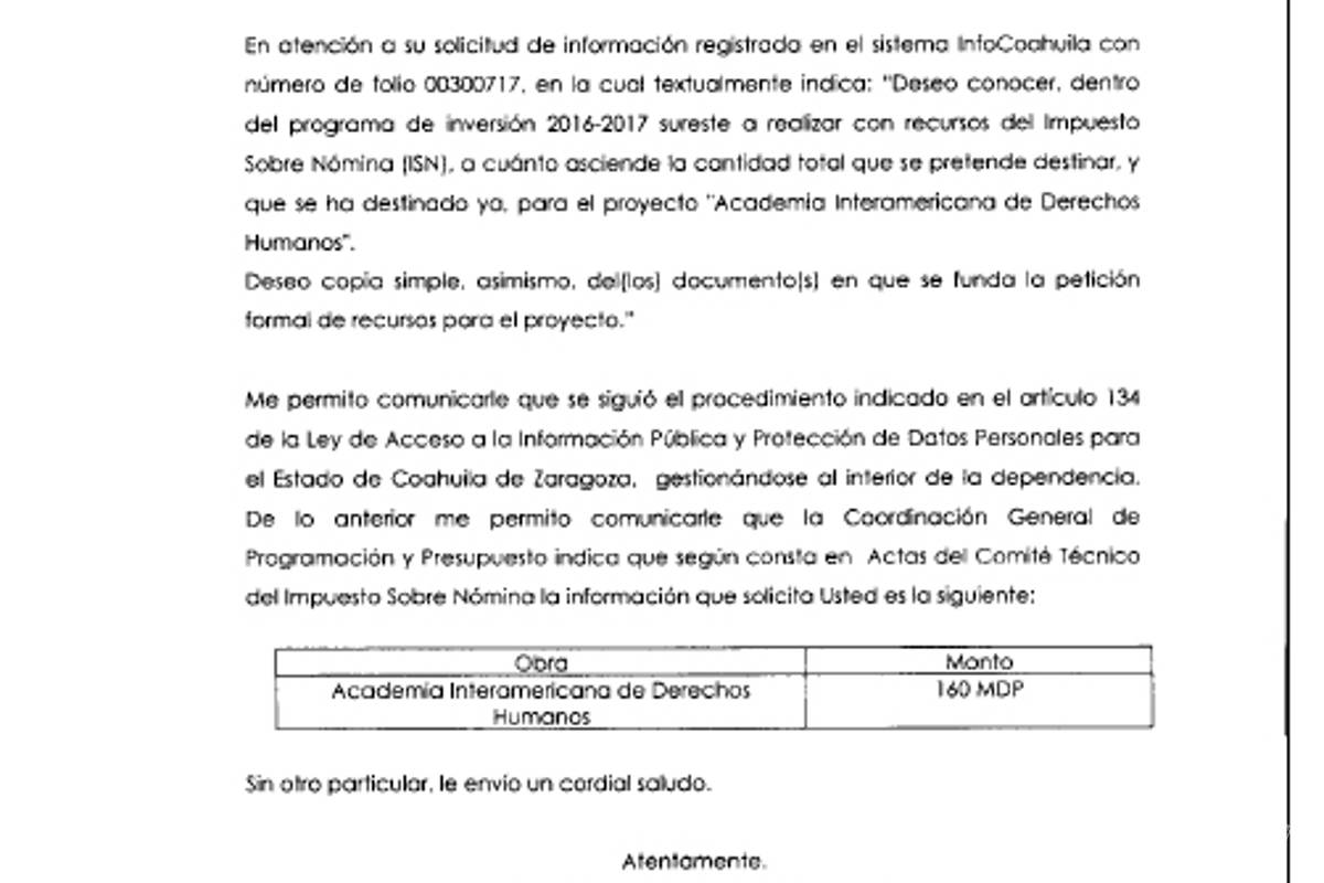 $!Luis Efrén Ríos niega que AIDH recibirá 160 mdp; columnista insiste en lo contrario