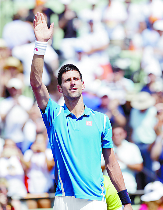$!DJokovic, imparable a la final en Miami