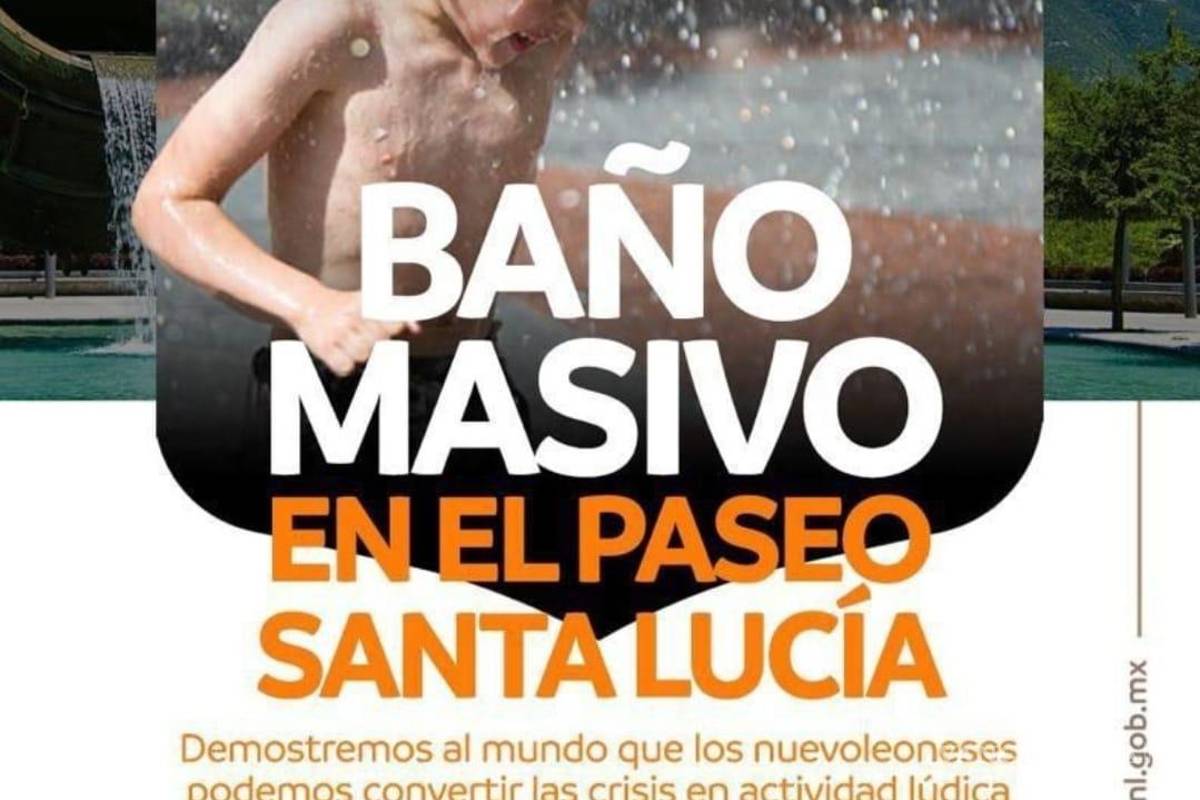 ‘Si nos organizamos nos bañamos todos’; convocan a baño masivo en Paseo Santa Lucía