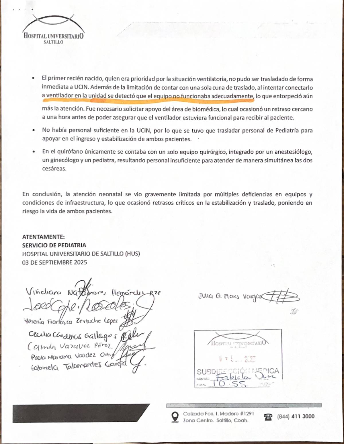 $!La dirección del Hospital Universitario confirmó que realiza mantenimiento en sus instalaciones, un edificio con valor histórico que requiere reparaciones constantes.