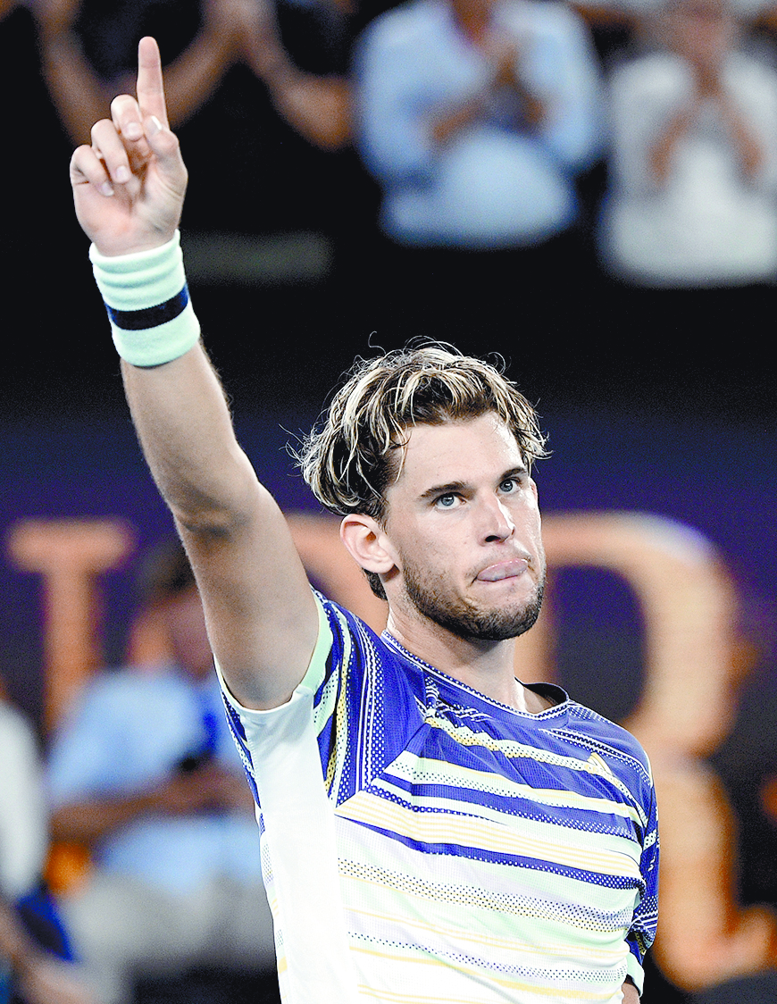 El reto de Thiem: Terminar la racha de las grandes figuras en Grand Slam