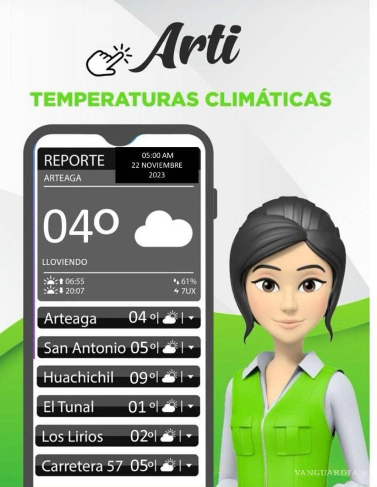 $!¡Brrrr! Provoca frente frío caída de hielo en Monterreal y Mesa de las Tablas, en Arteaga (video)