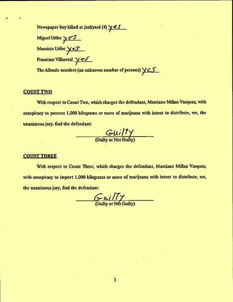 Acepta multihomicida matar al menos a 29 en Coahuila: EU