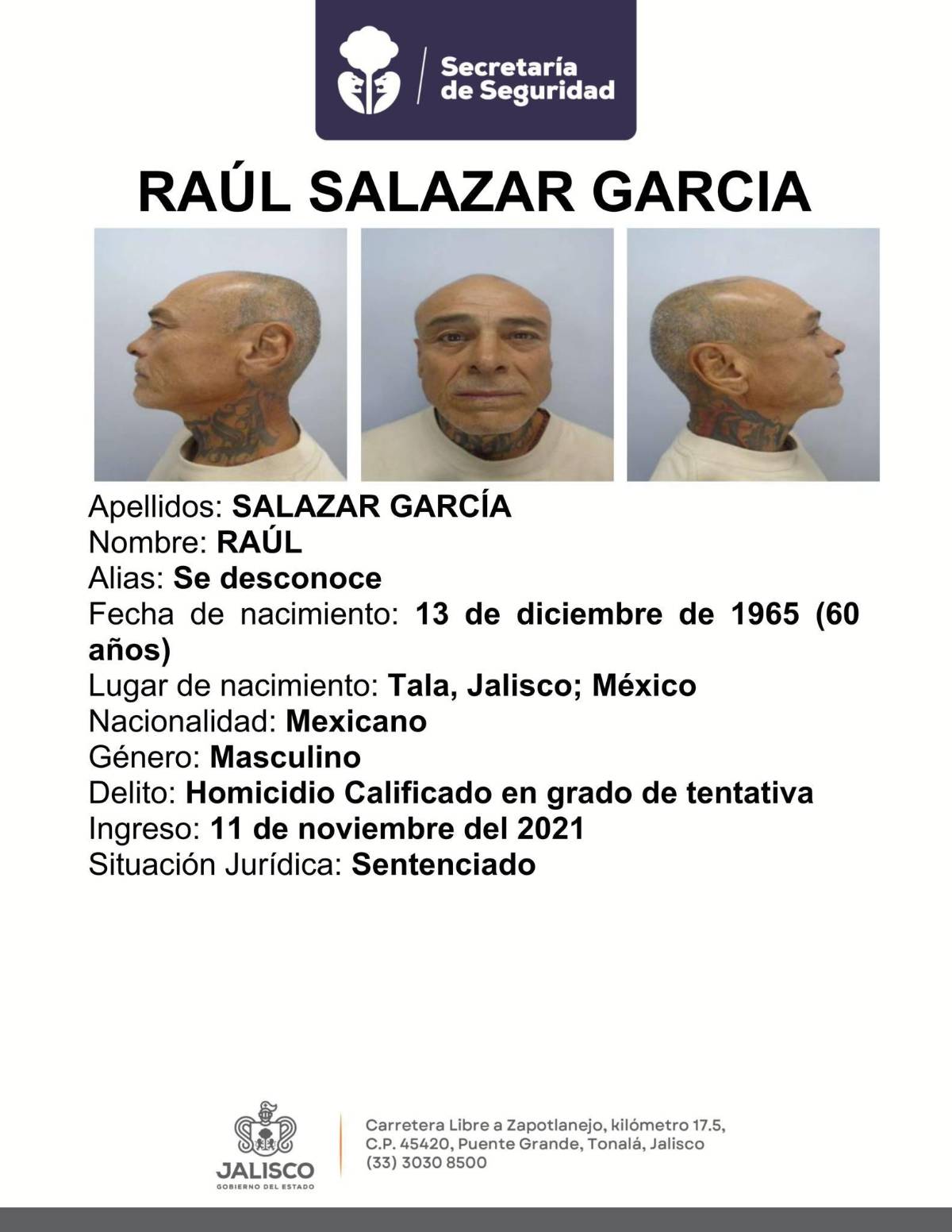 $!Ellos son los 23 reos que se fugaron del penal de Puerto Vallarta; cuatro han sido capturados