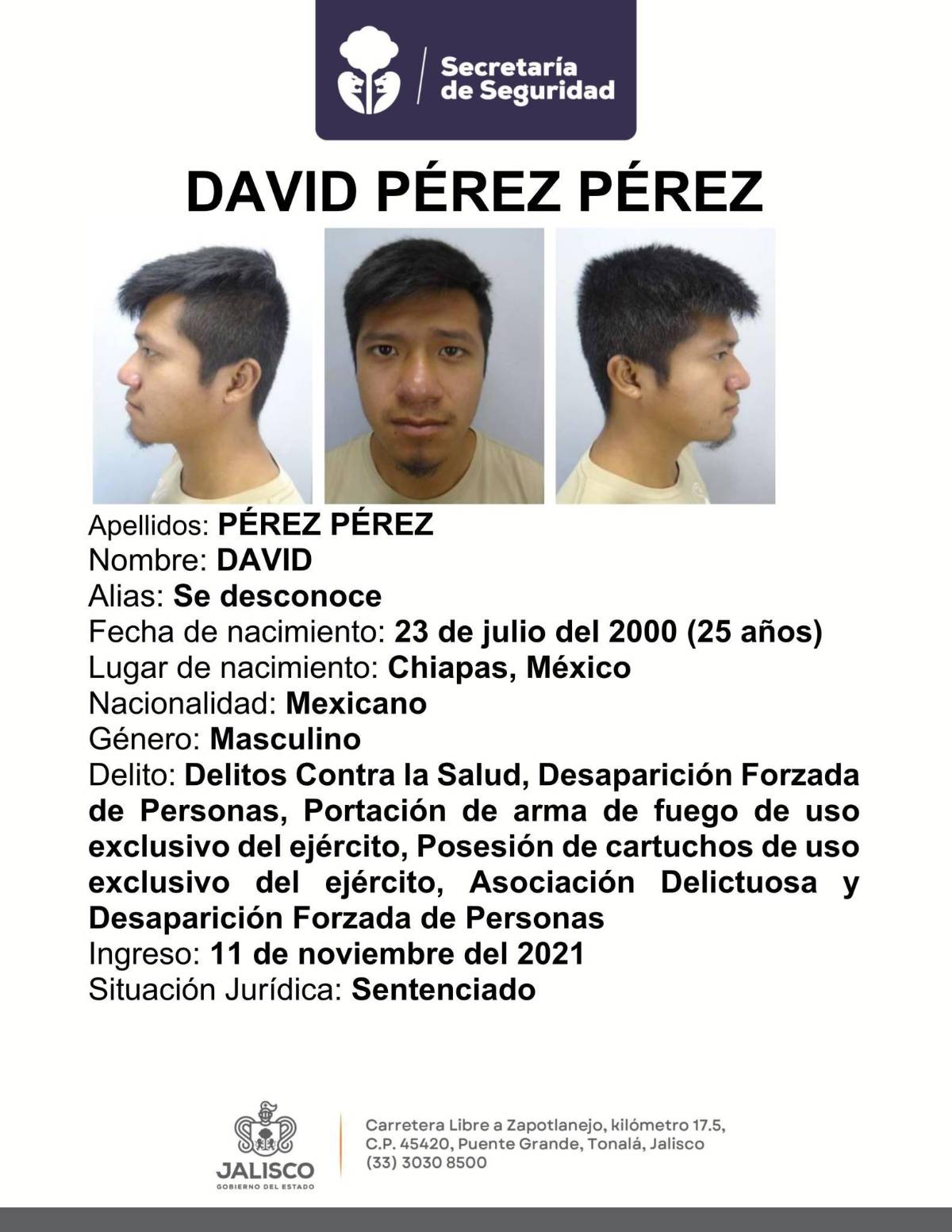 $!Ellos son los 23 reos que se fugaron del penal de Puerto Vallarta; cuatro han sido capturados