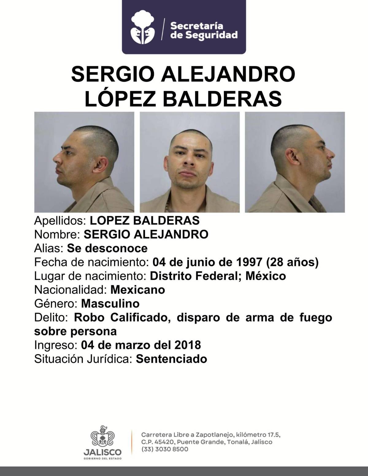 $!Ellos son los 23 reos que se fugaron del penal de Puerto Vallarta; cuatro han sido capturados