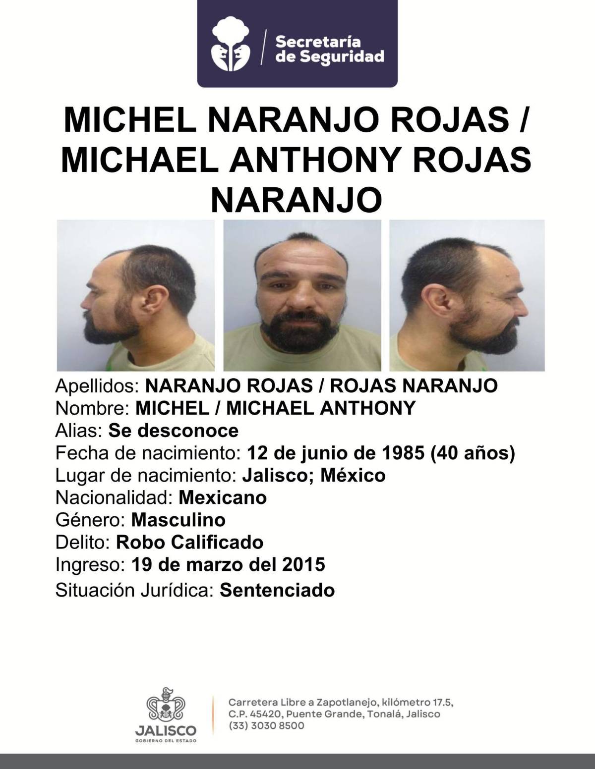 $!Ellos son los 23 reos que se fugaron del penal de Puerto Vallarta; cuatro han sido capturados