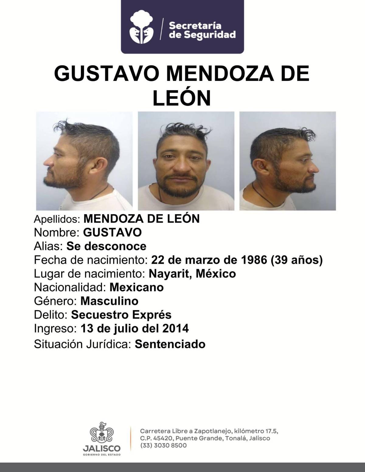 $!Ellos son los 23 reos que se fugaron del penal de Puerto Vallarta; cuatro han sido capturados